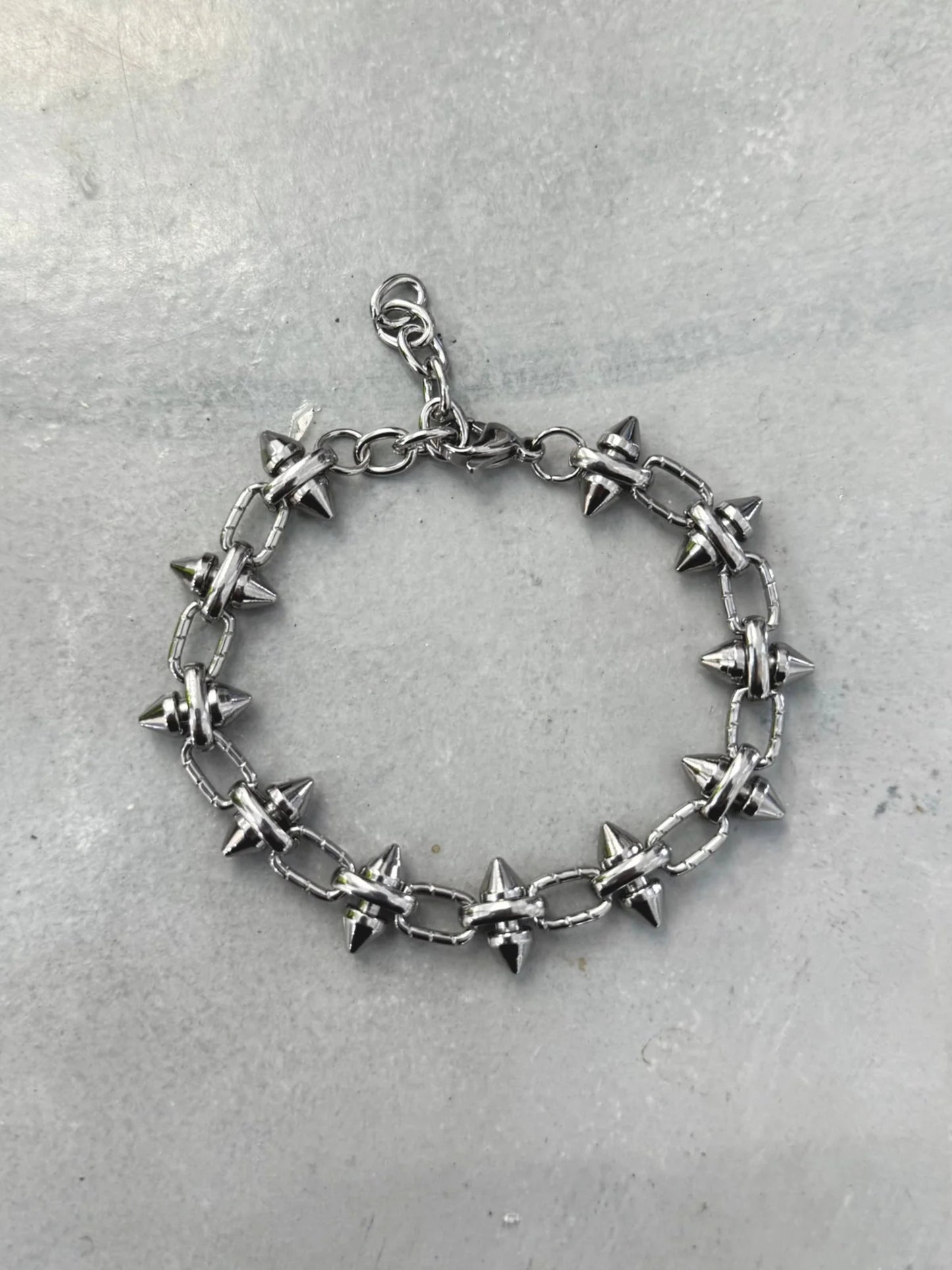 Spike Steel Bracelet