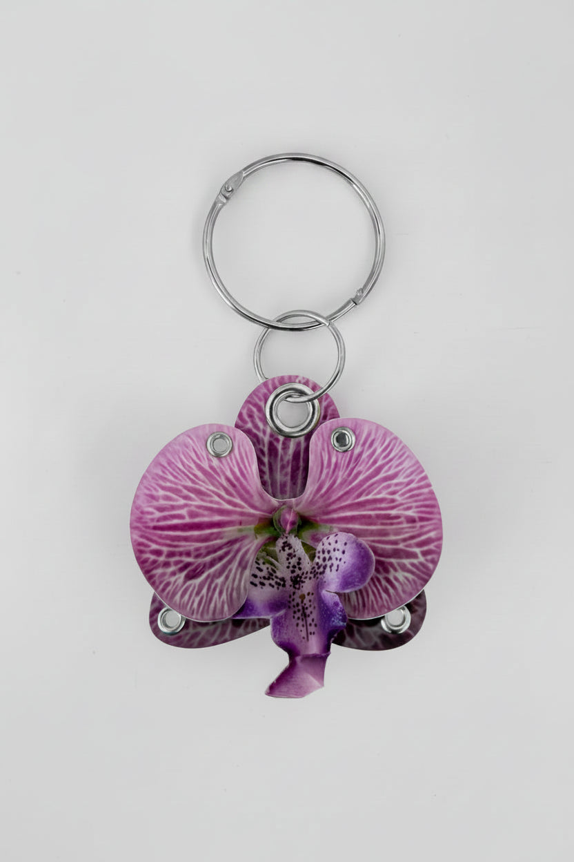 Orchid Bag Charm