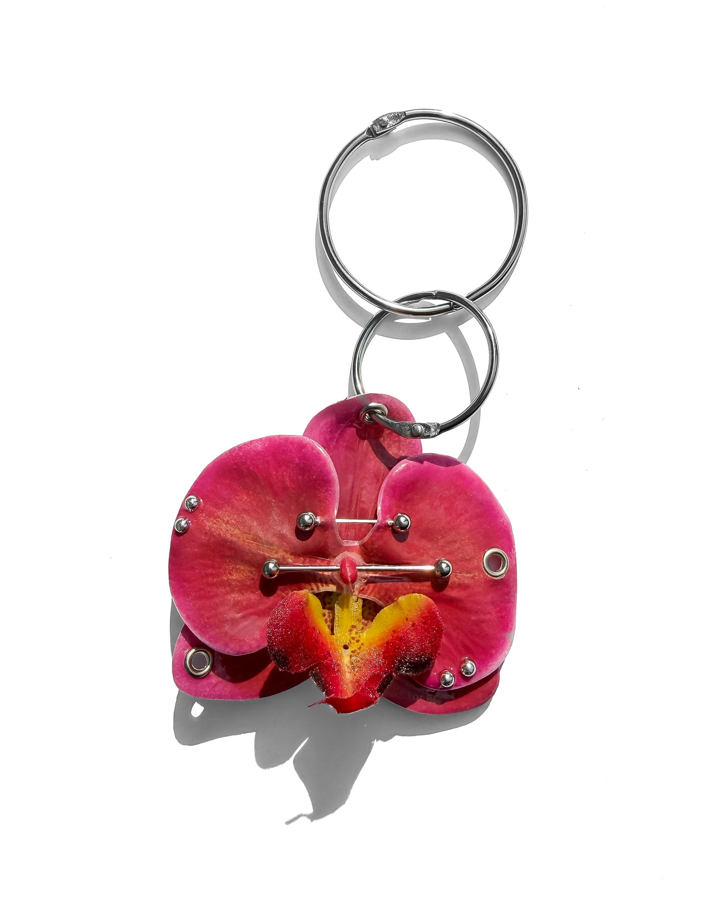Orchid Bag Charm