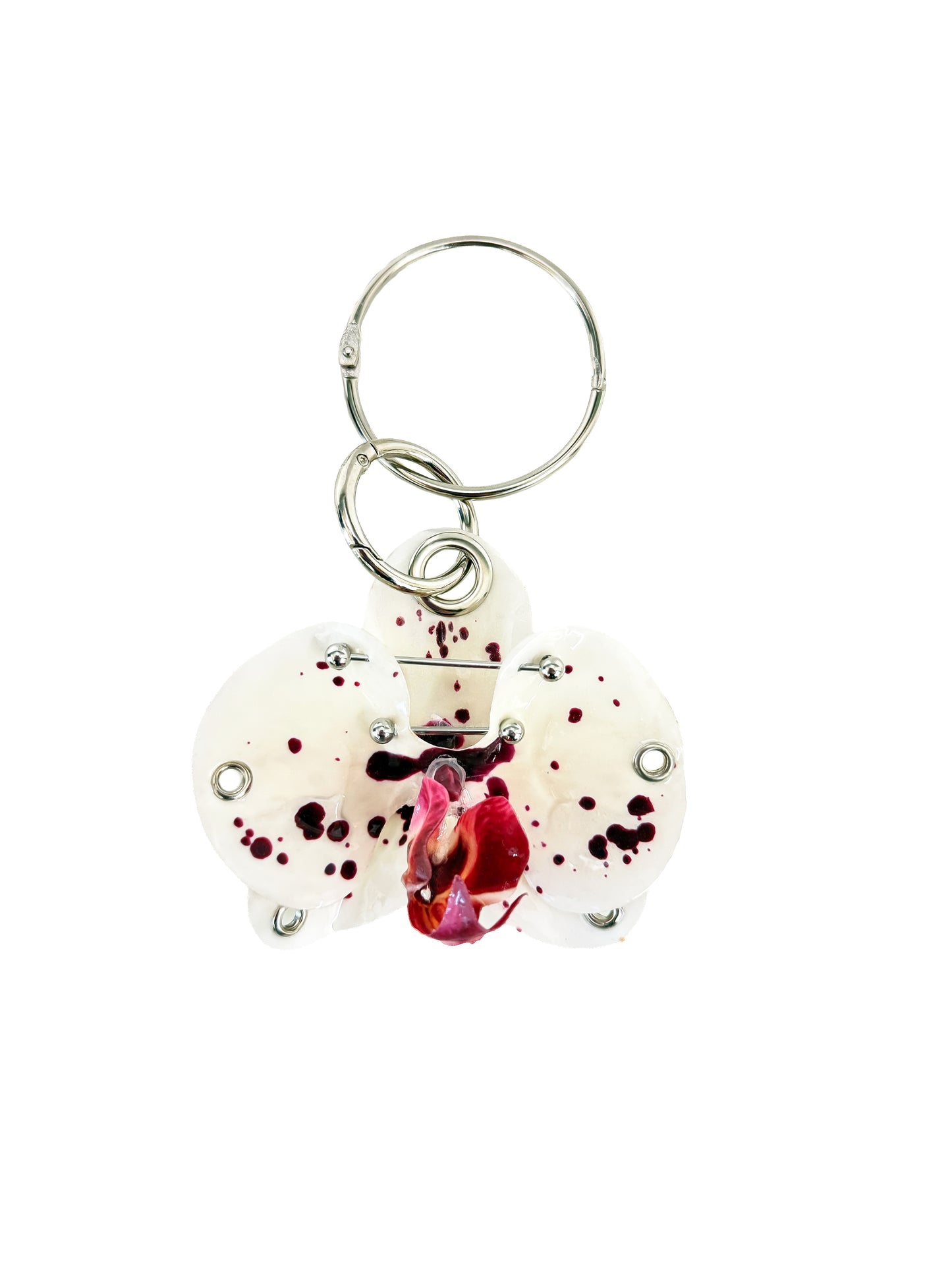 Orchid Bag Charm