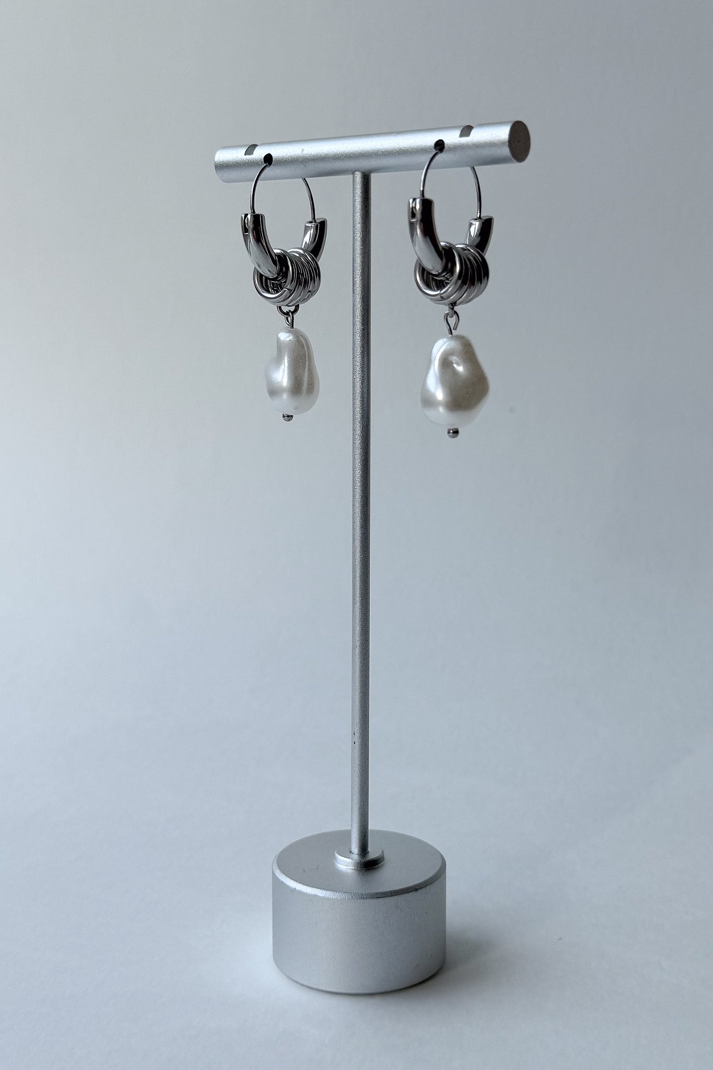 Pearl Hoops