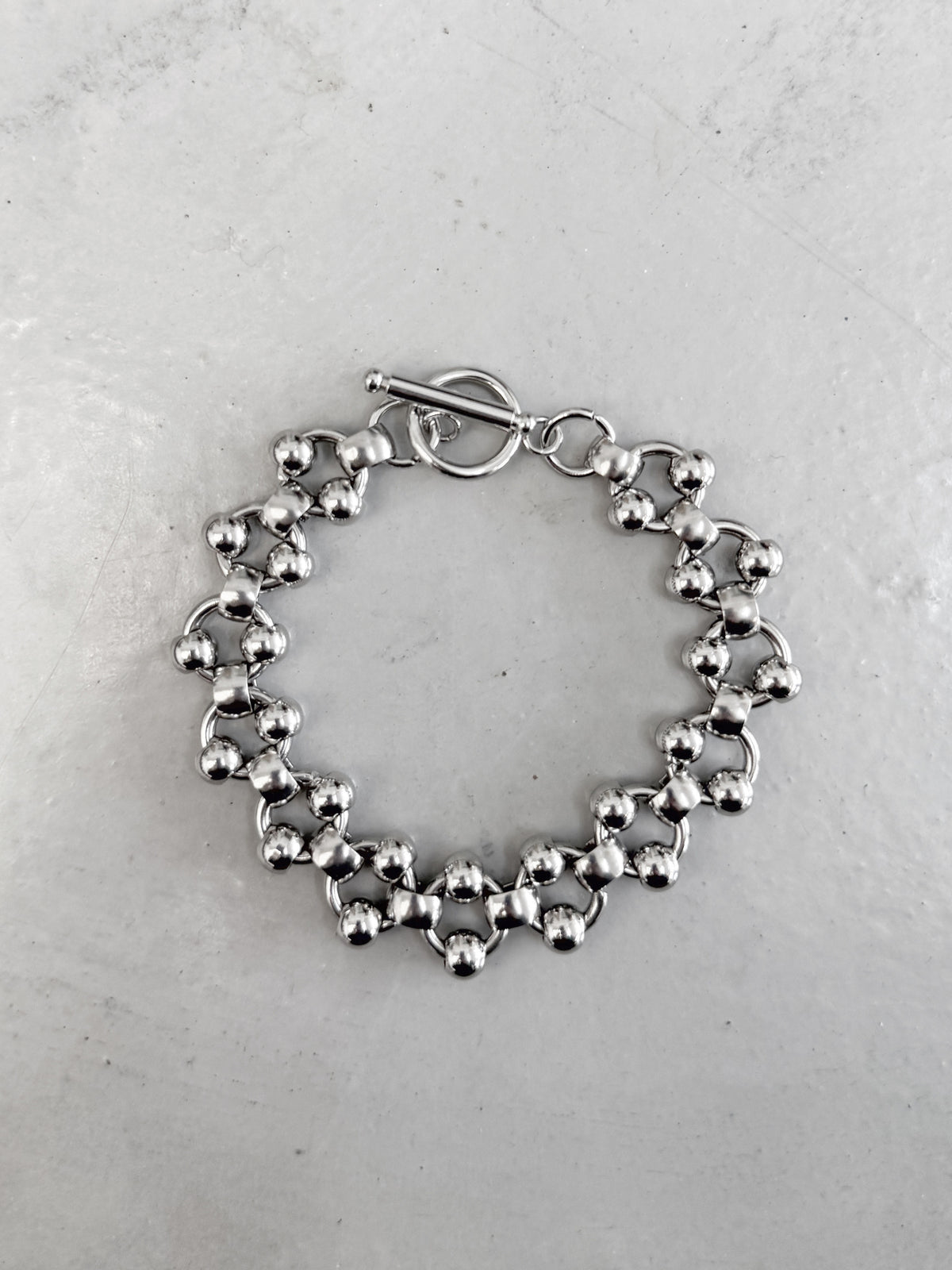 Bubbly Steel Bracelet
