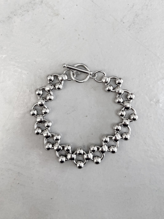 Bubbly Steel Bracelet