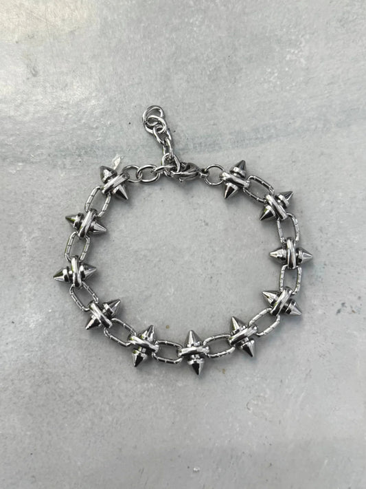 Spike Steel Bracelet