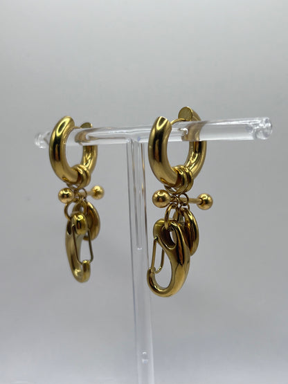 Chunky Gold Earrings