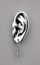 Chunky Sword Earrings