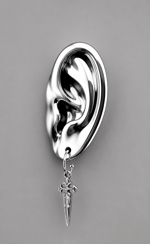Chunky Sword Earrings