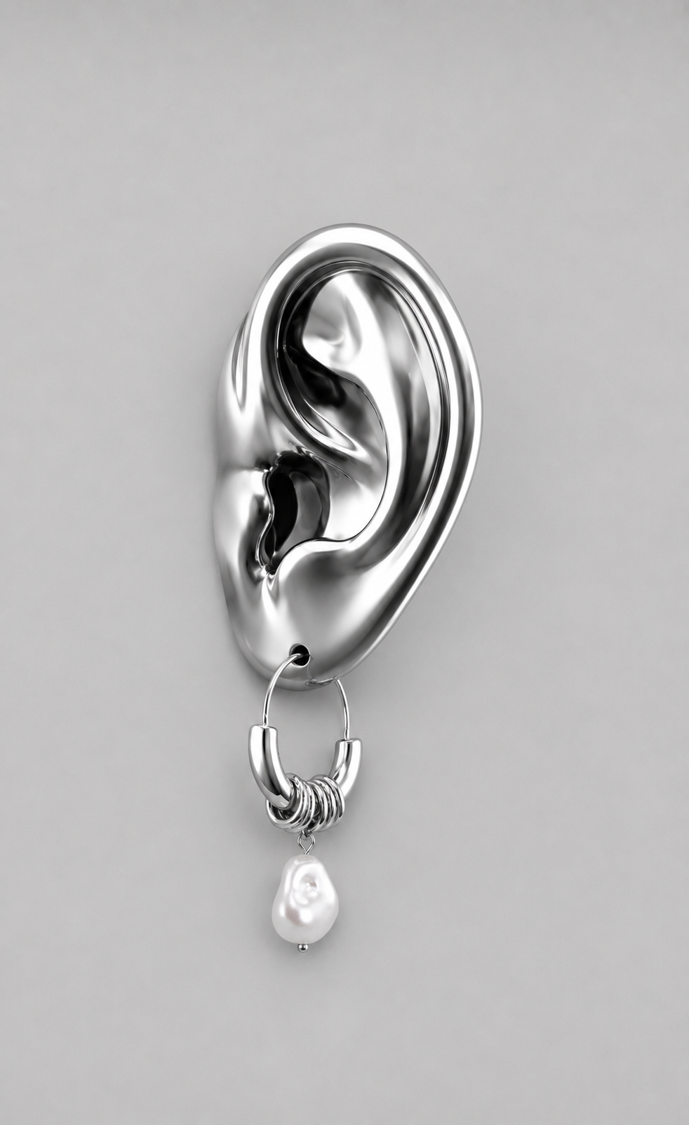 Pearl Hoops