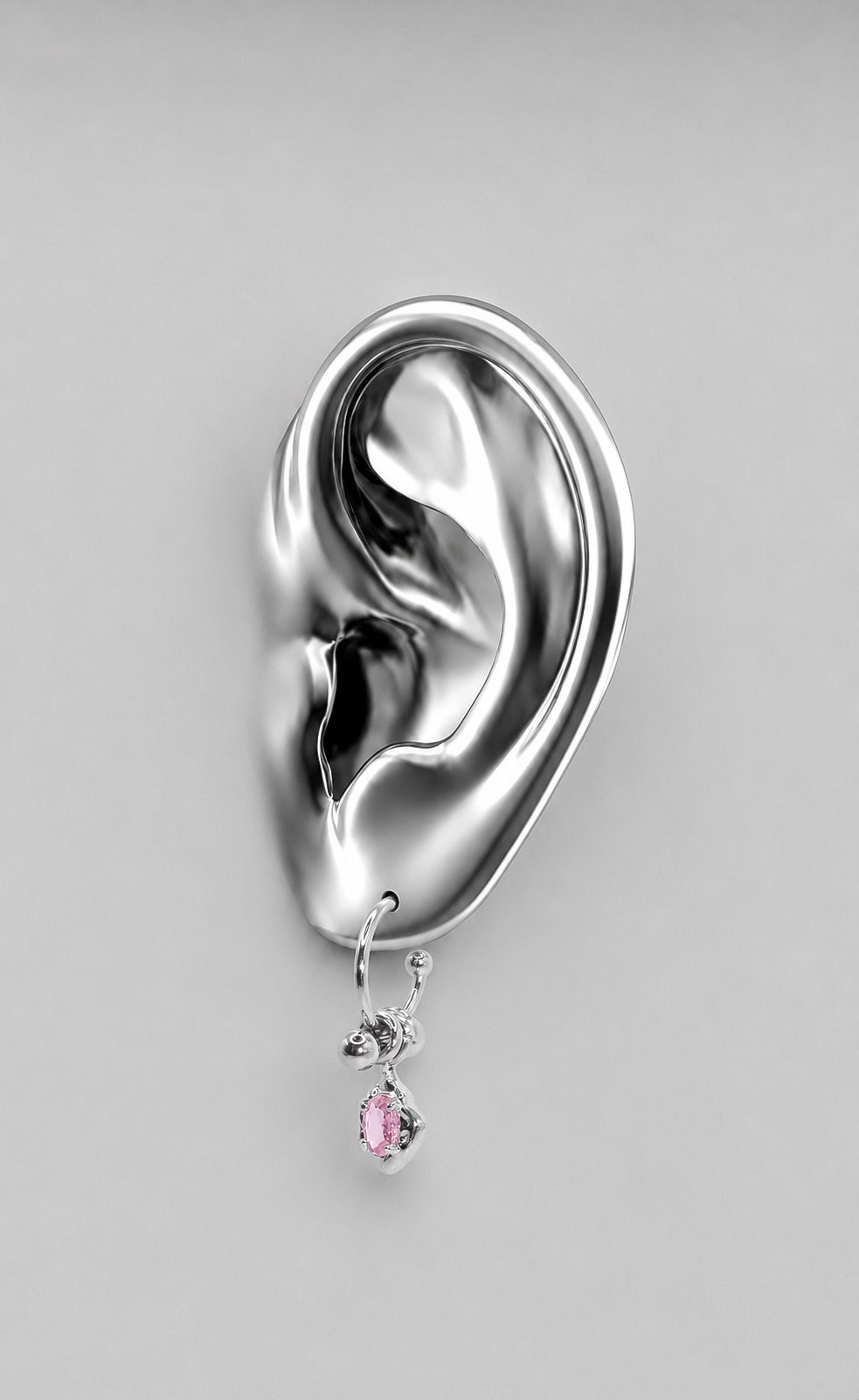 Lana Hoops - Pink
