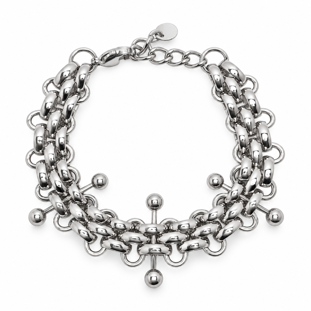 Piercing Bracelet - Silver
