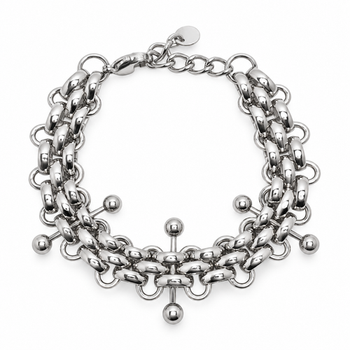 Piercing Bracelet - Silver