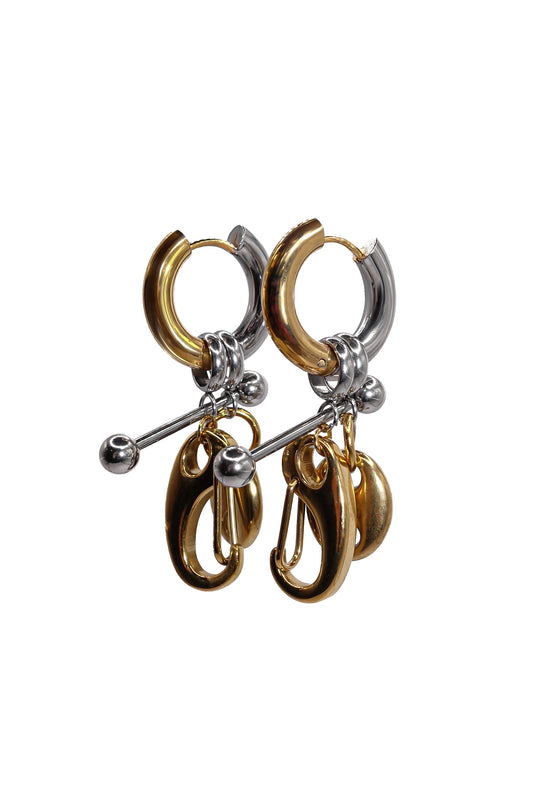 Silver&Gold Earrings