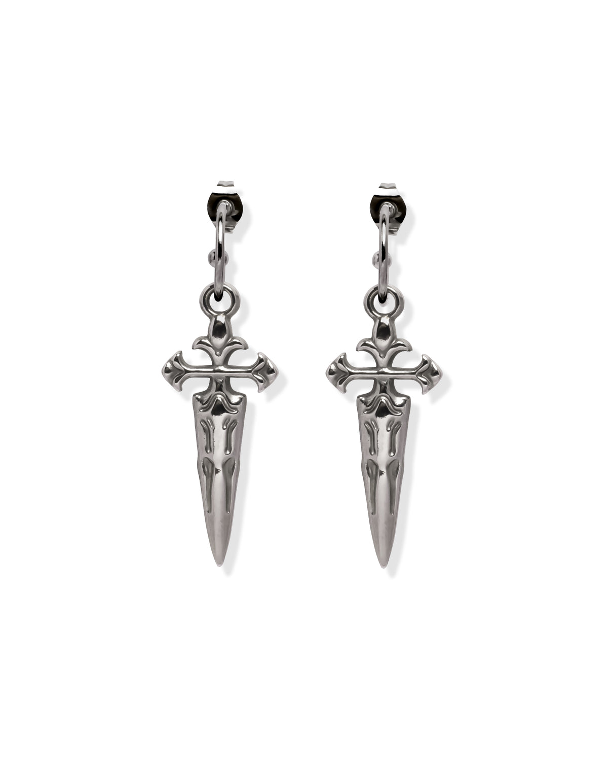 Chunky Sword Earrings