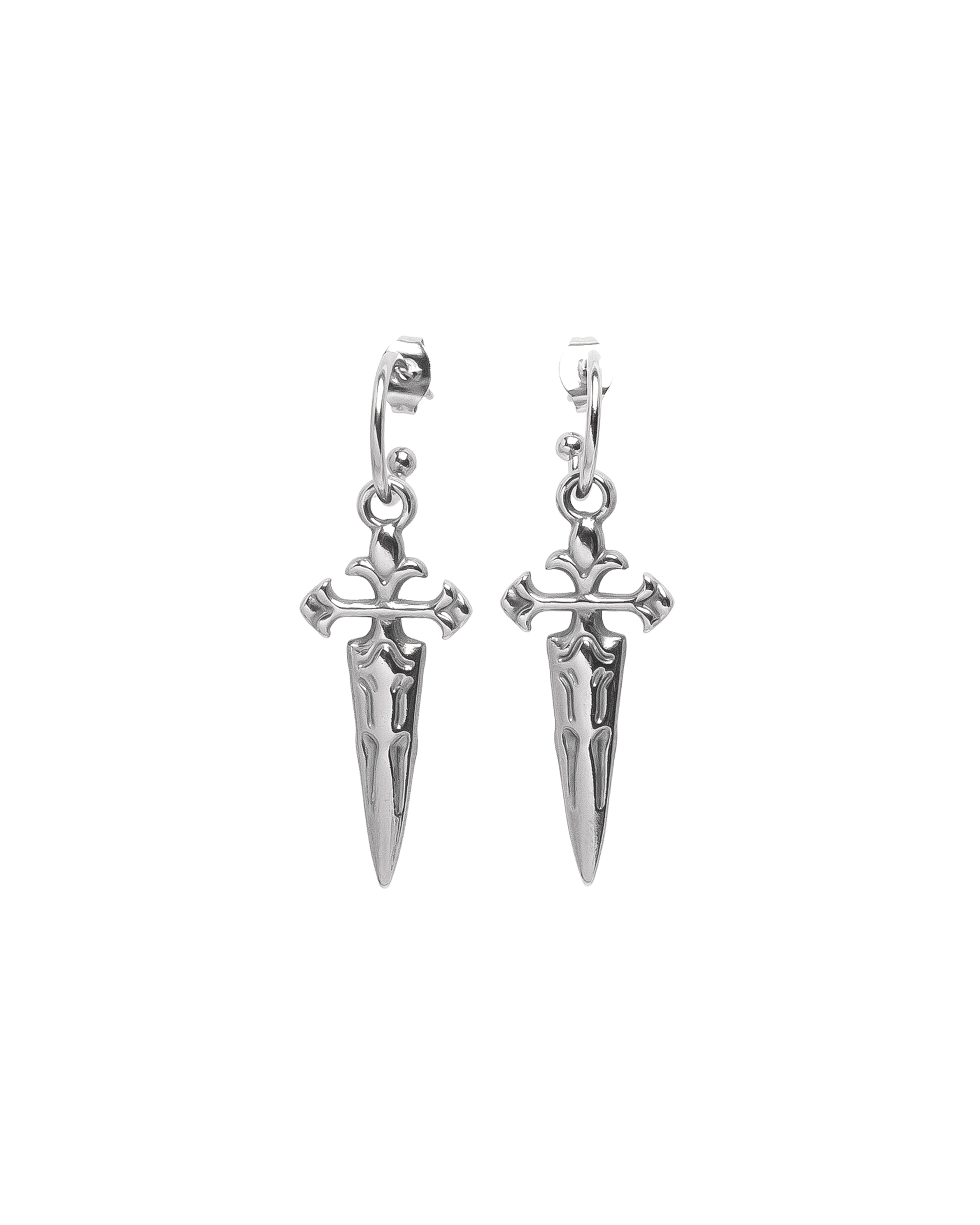 Chunky Sword Earrings