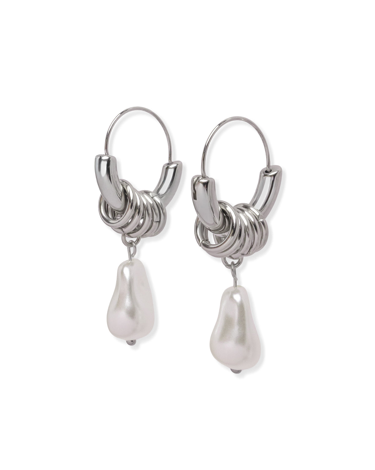 Pearl Hoops