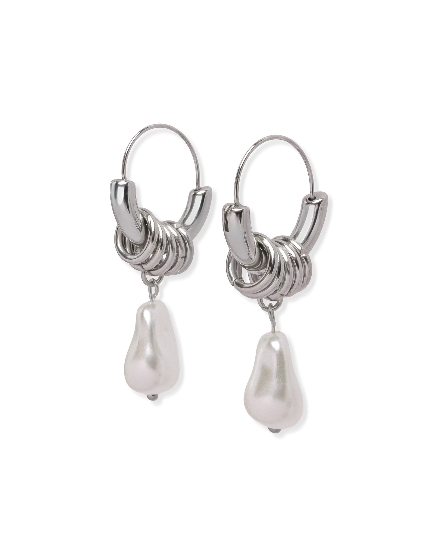 Pearl Hoops