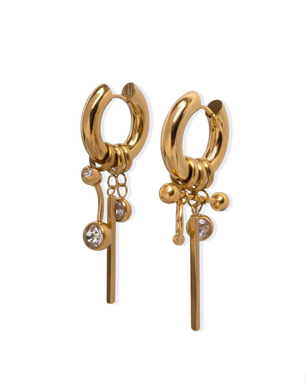 Piercing Hoops - Gold