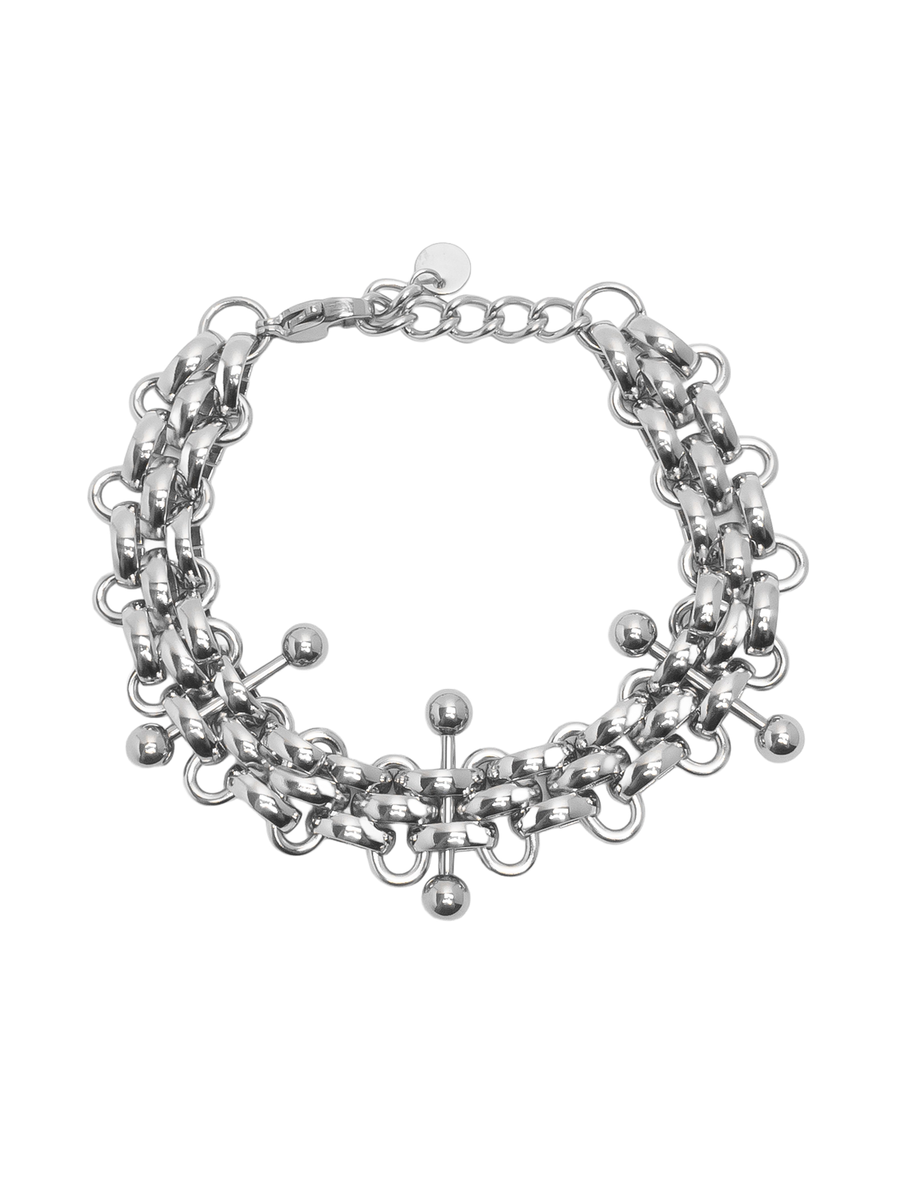 Piercing Bracelet - Silver