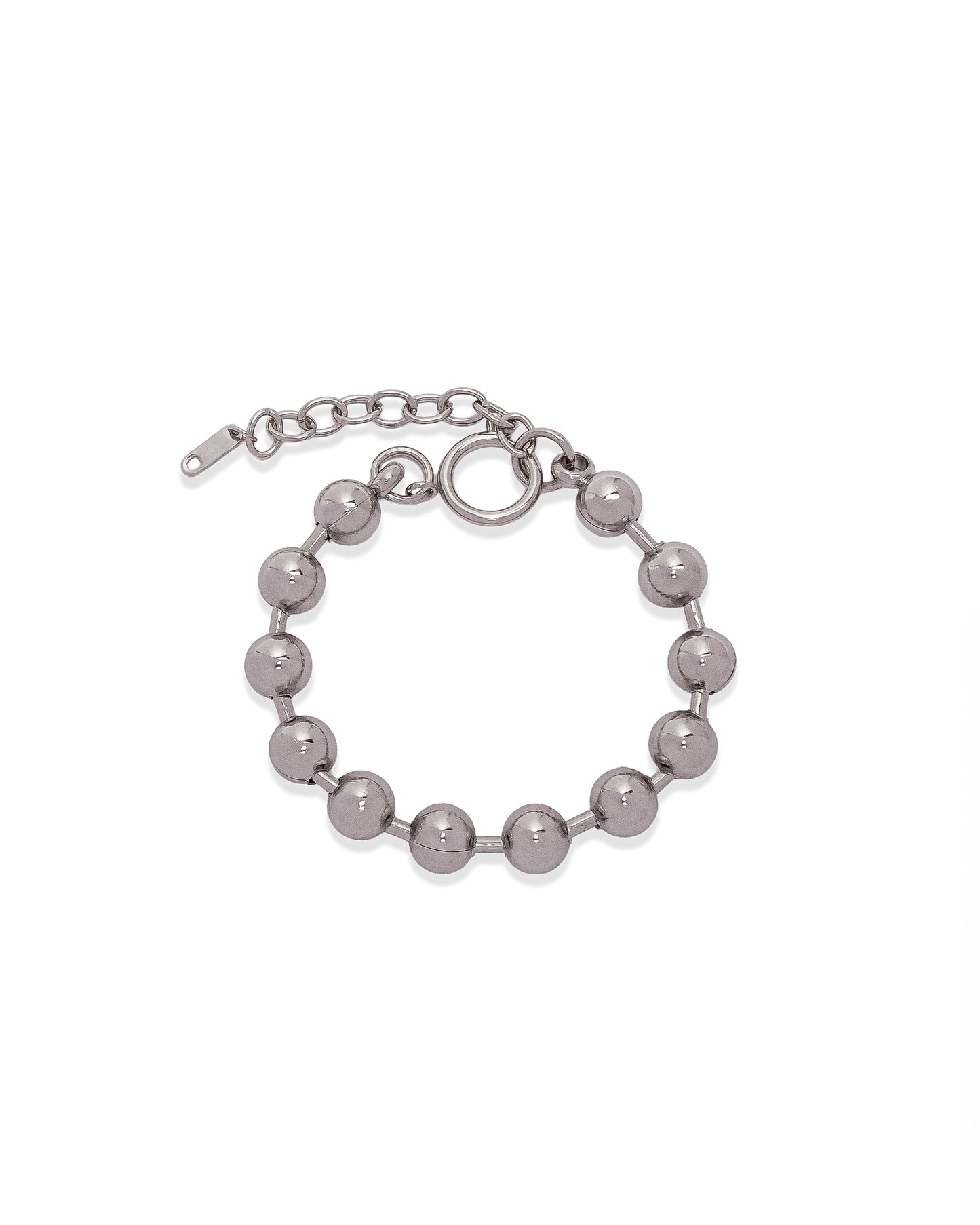 Ball Chain Bracelet - Silver