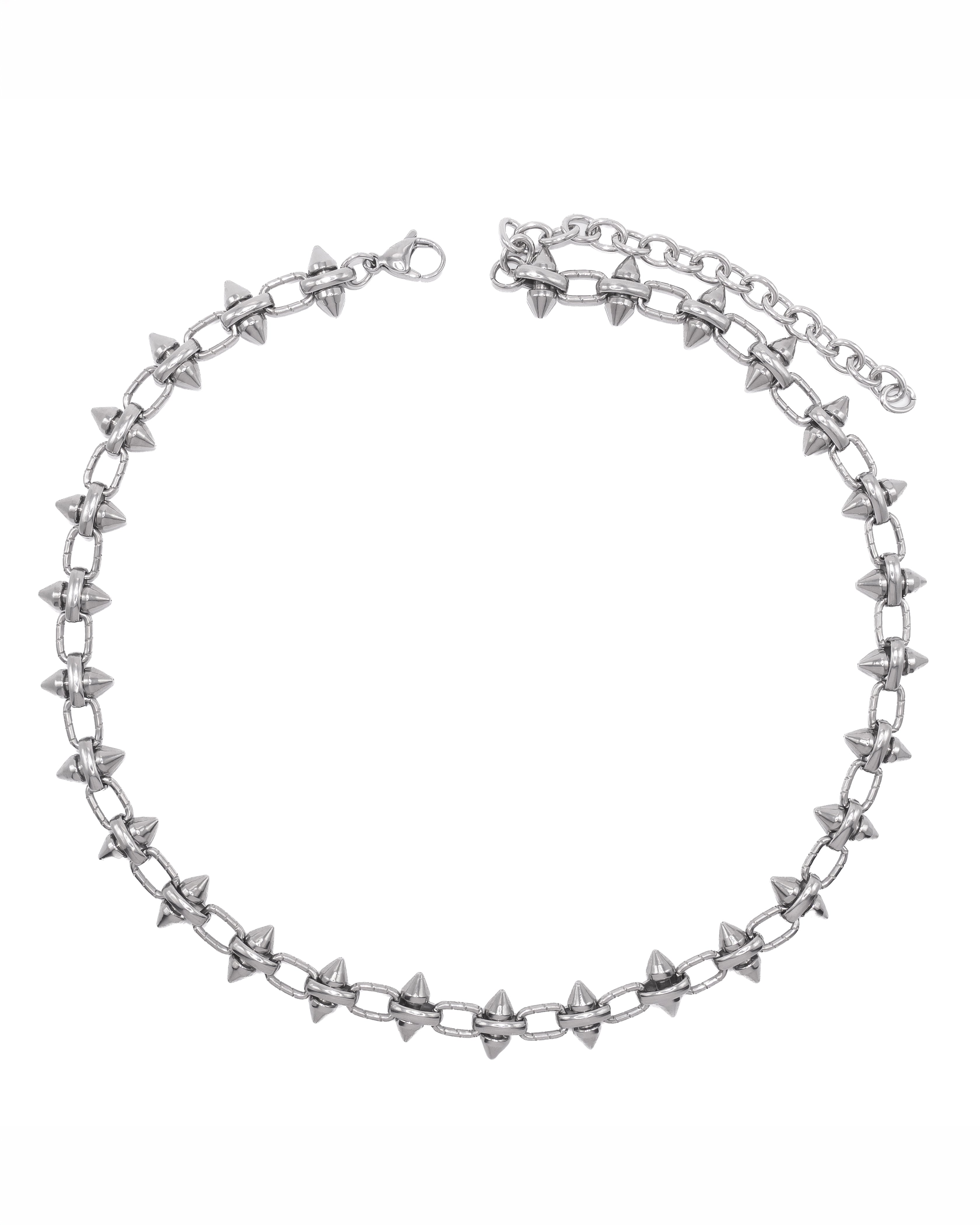 Spike Steel Necklace