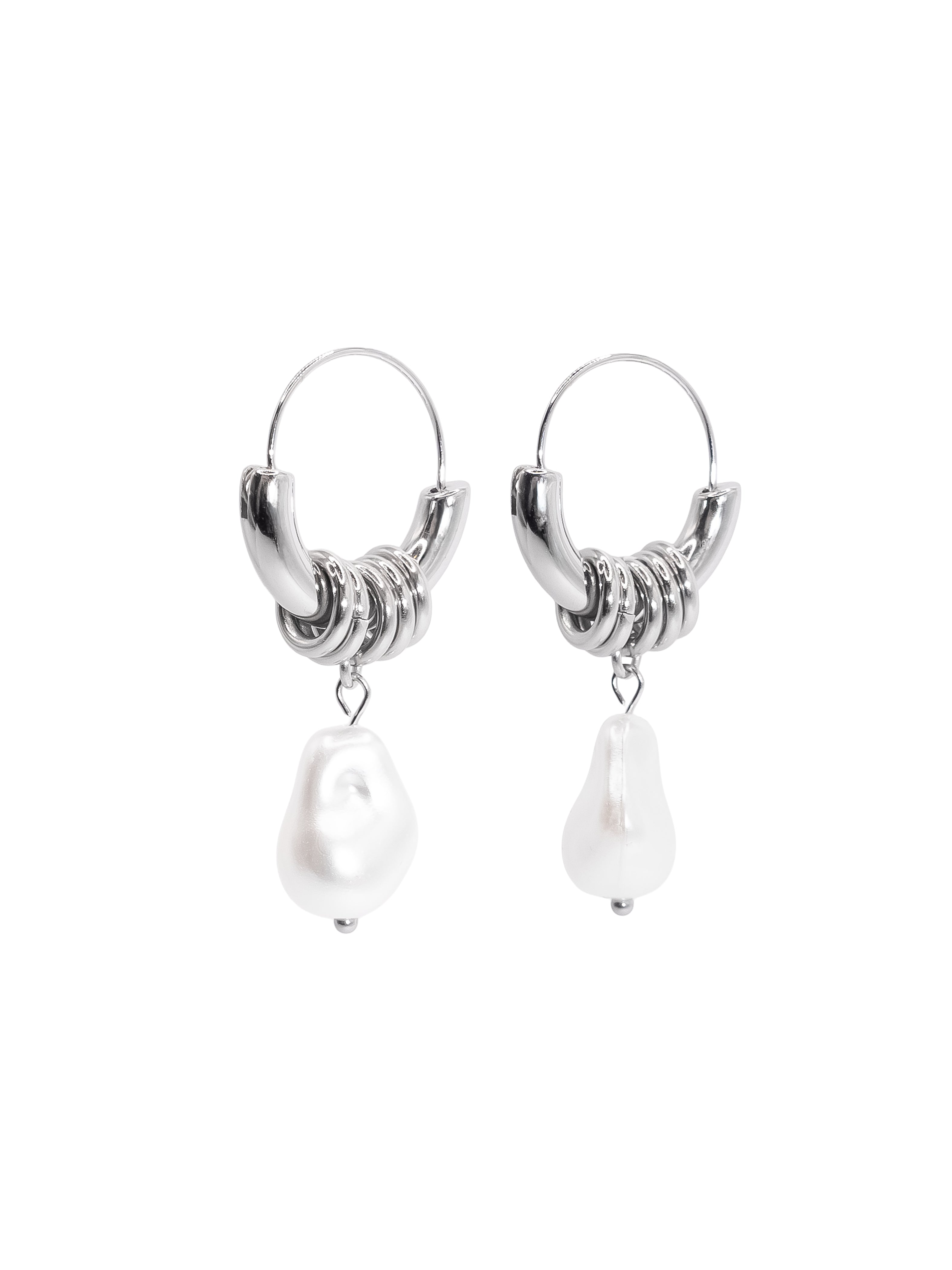Pearl Hoops