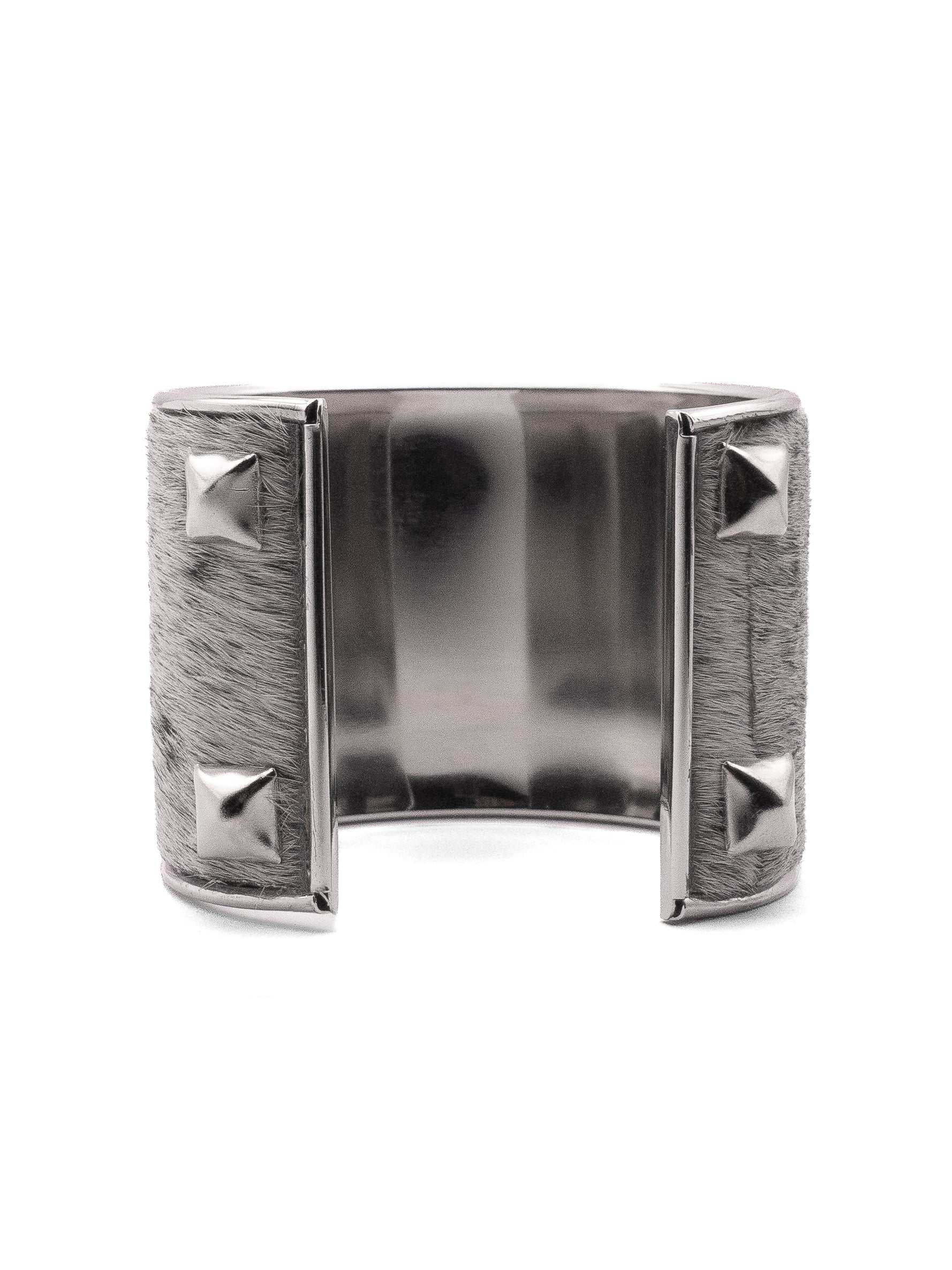 Cowhide Bangle Cuff Bracelet