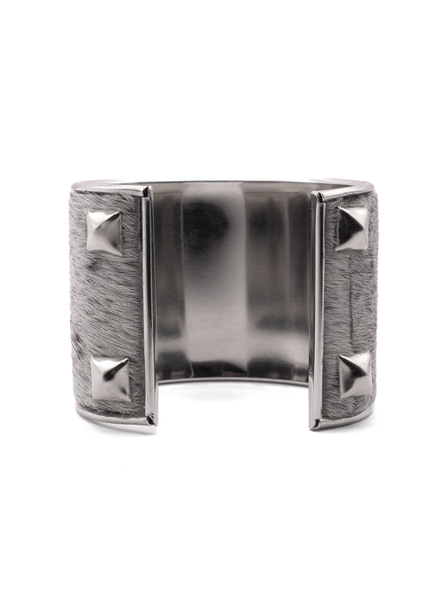 Cowhide Bangle Cuff Bracelet