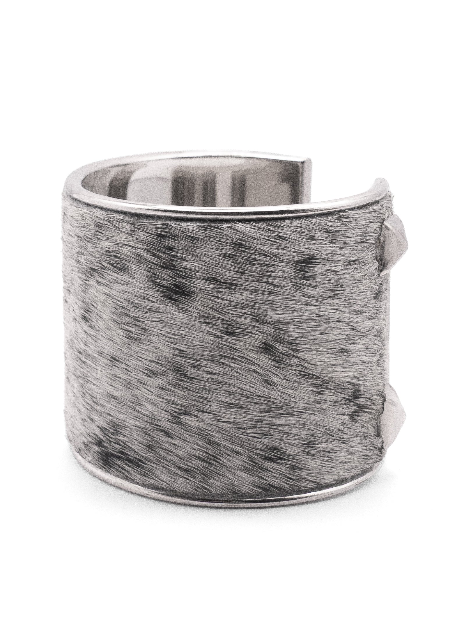 Cowhide Bangle Cuff Bracelet