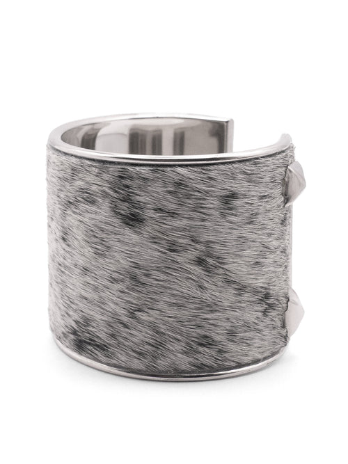Cowhide Bangle Cuff Bracelet