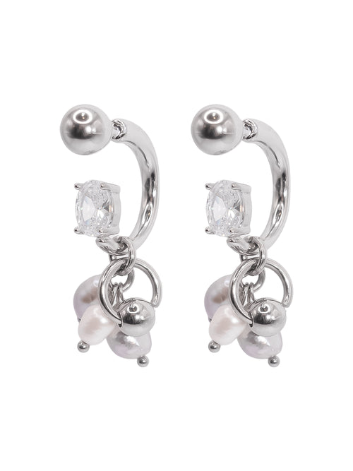 Freshwater Pearl Hoops
