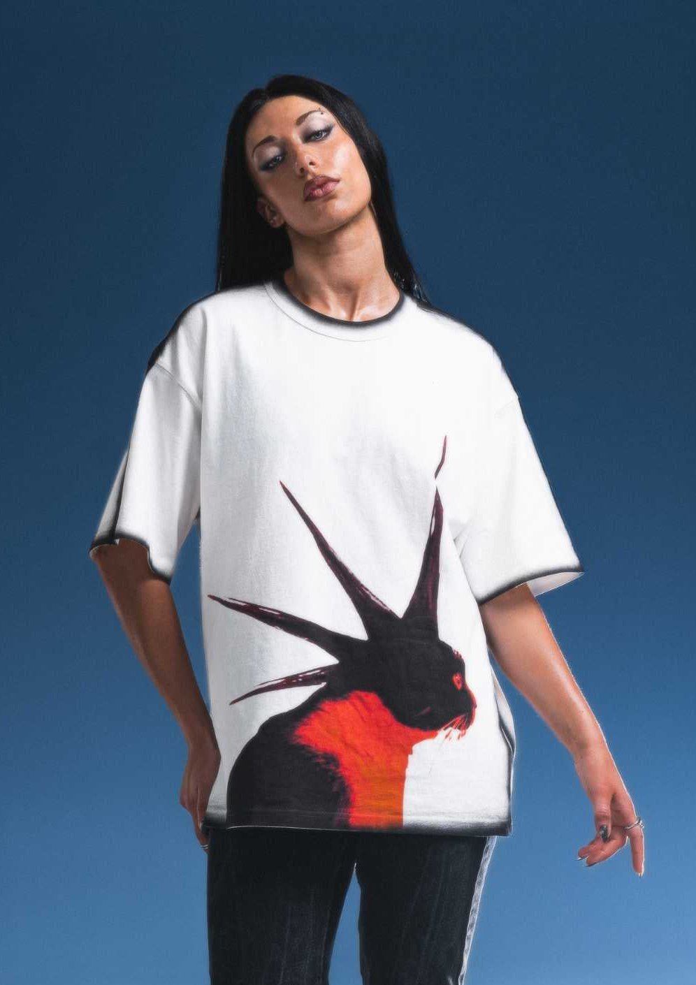 PUSS IN PUNK T-SHIRT