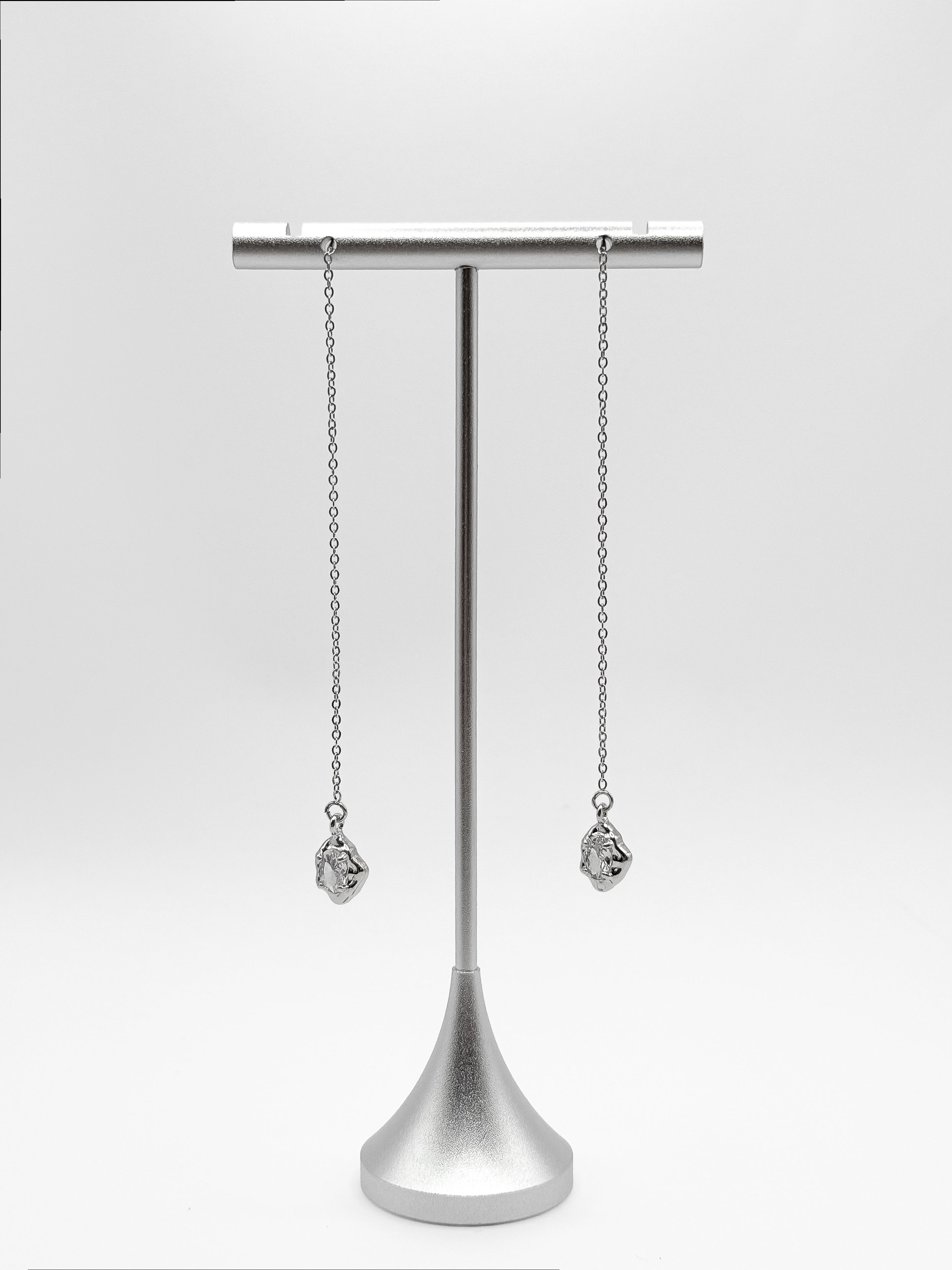 Threader Earrings - Silver