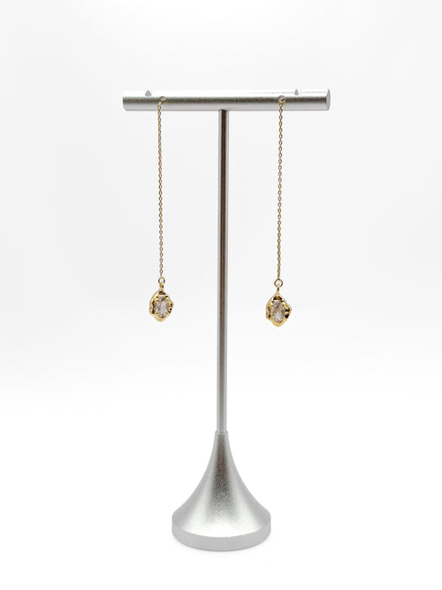 Threader Earrings - Gold