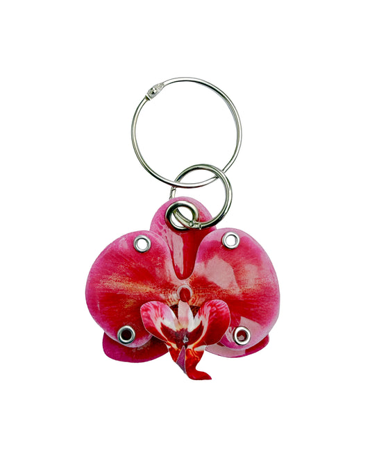 Orchid Bag Charm