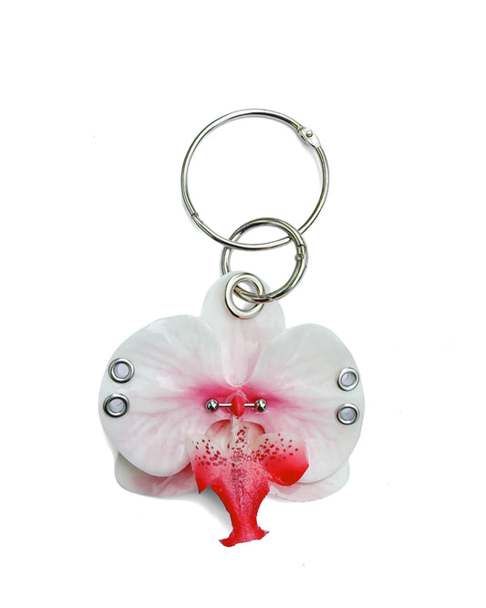 Orchid Bag Charm
