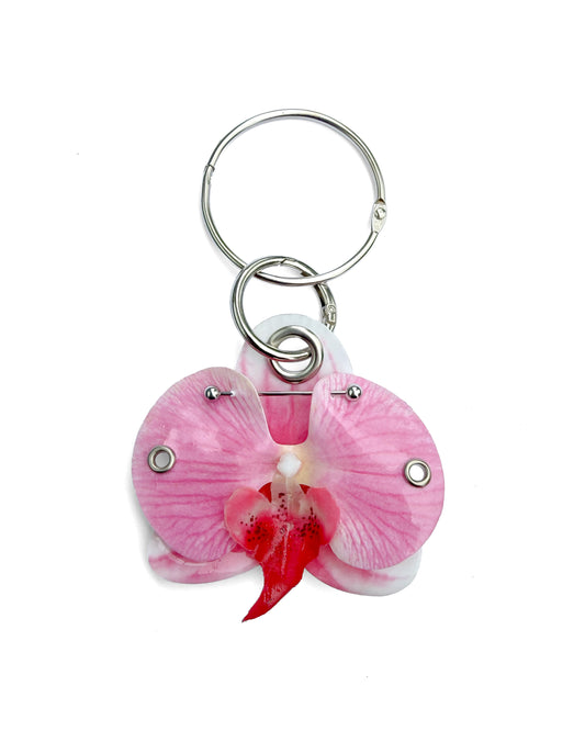 Orchid Bag Charm