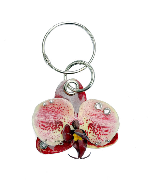 Orchid Bag Charm