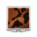 Leopard-Print Pony Hair Mirror