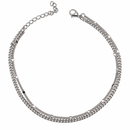 Double chain Anklet