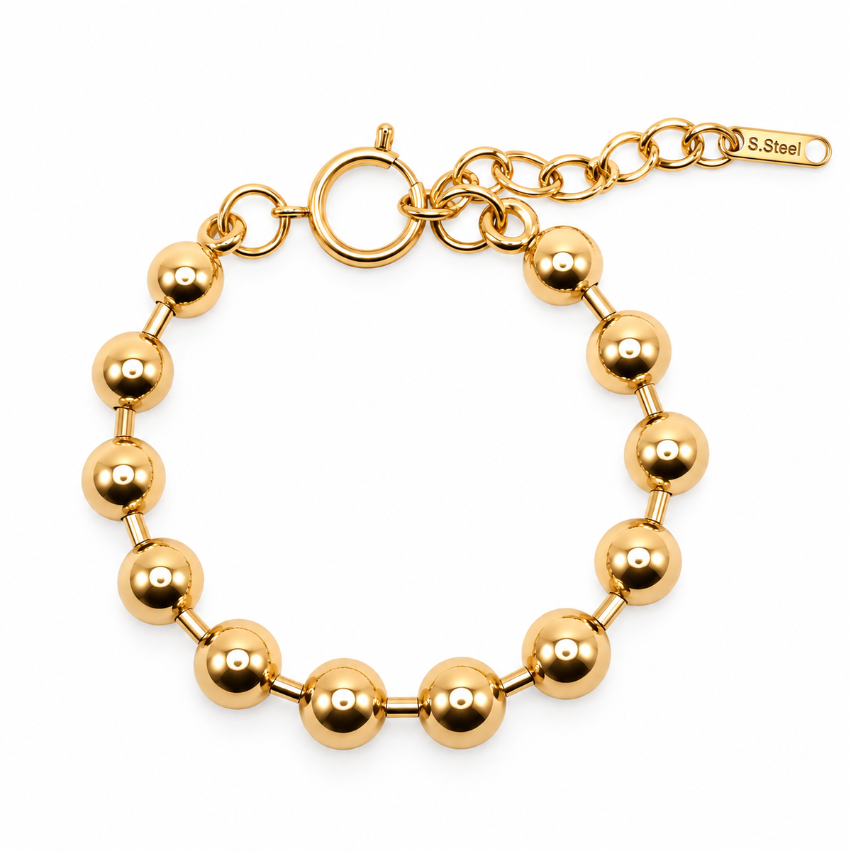 Ball Chain Bracelet - Gold