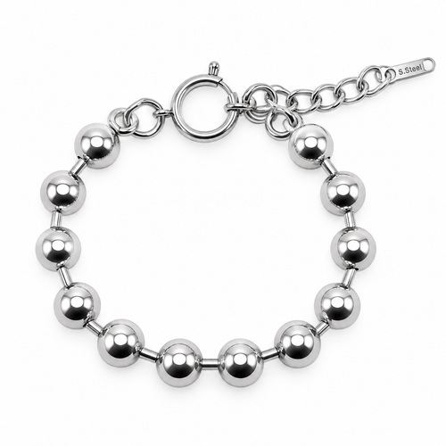 Ball Chain Bracelet - Silver