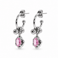 Lana Hoops - Pink