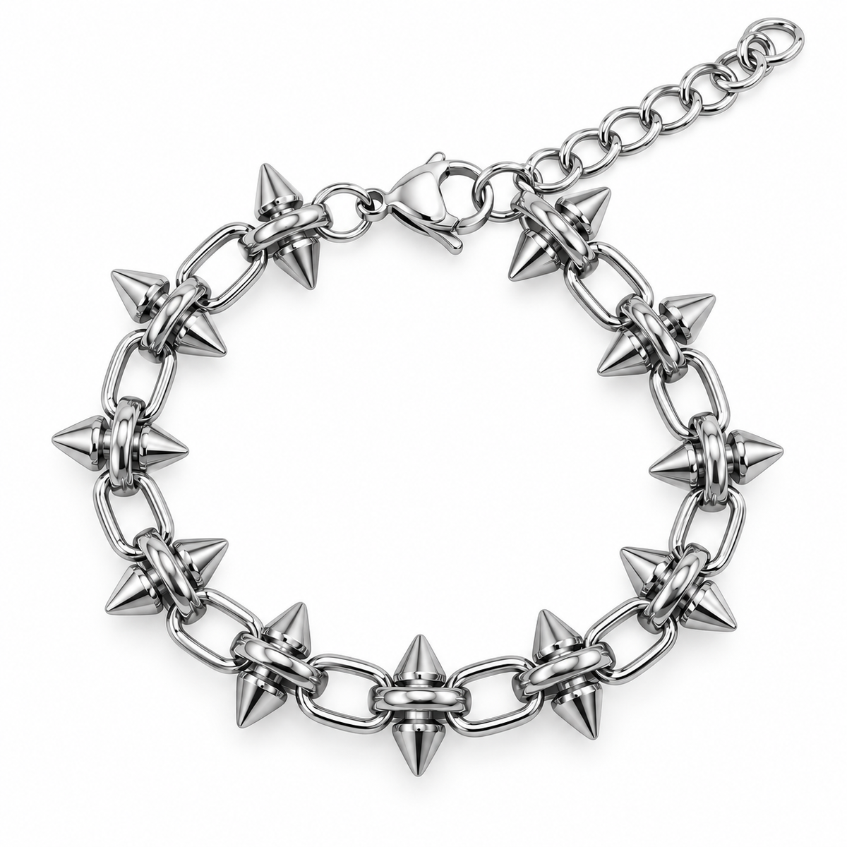 Spike Steel Bracelet