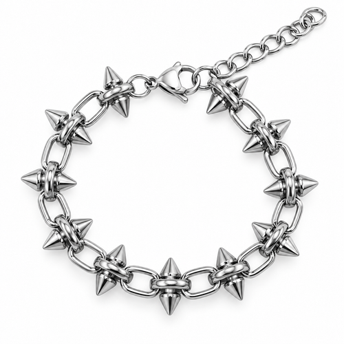 Spike Steel Bracelet