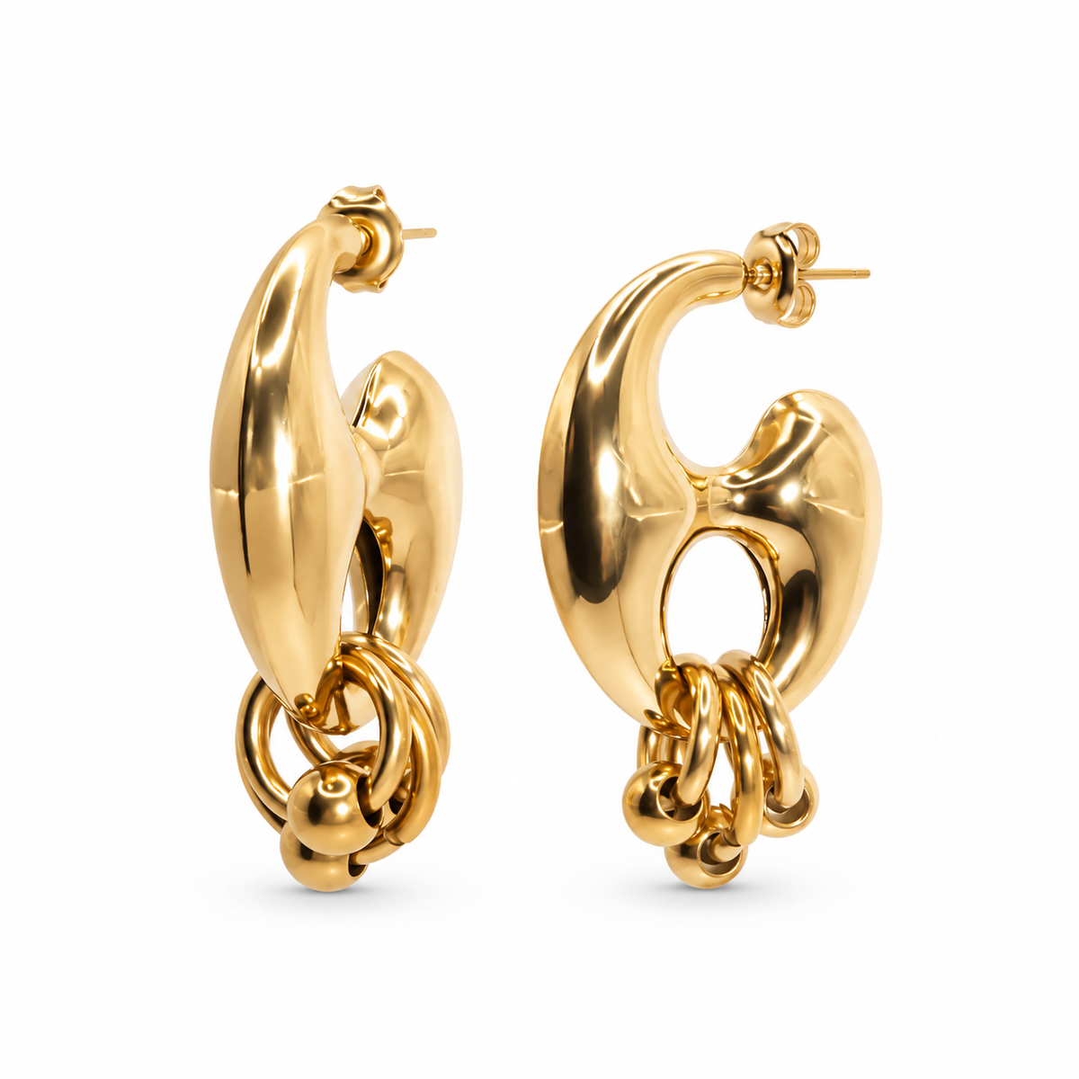 Cleo Earrings - Gold
