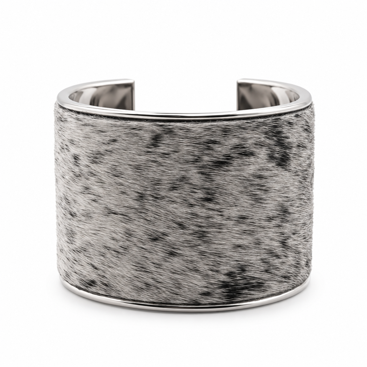 Cowhide Bangle Cuff Bracelet
