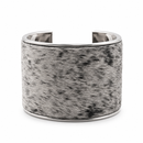Cowhide Bangle Cuff Bracelet