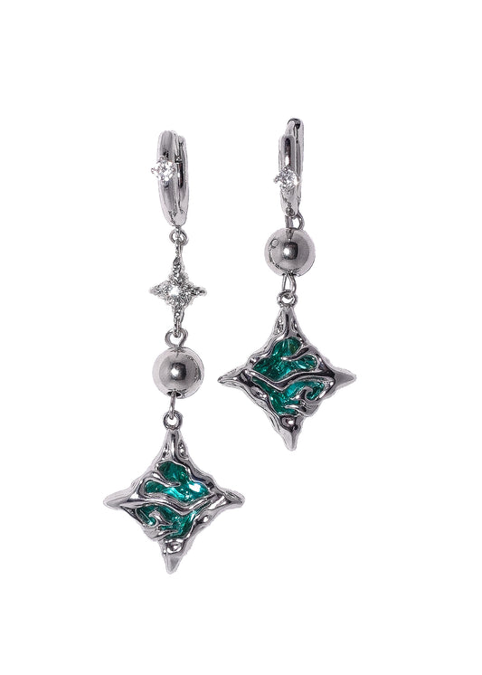 Emerald Green Earrings